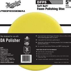 Meguiar's Soft Buff™ DA Foam Polishing Disc 5"