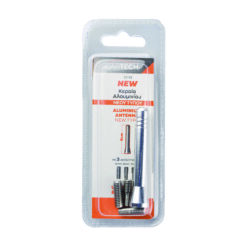 Cartech Κεραία αλουμινίου 6cm – Ασημί 32138