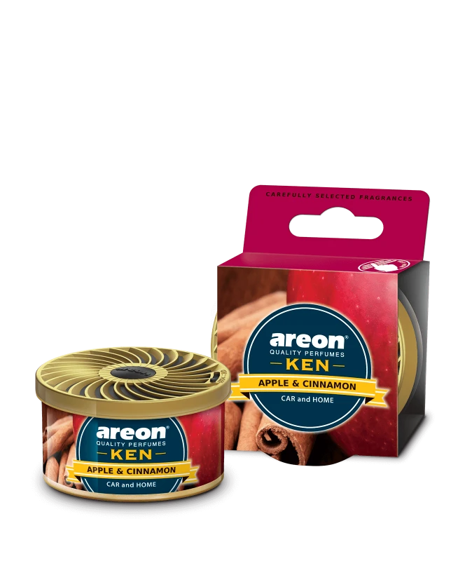 Areon KEN APPLE & CINNAMON – Αρωματικό Χώρου Μήλο & Κανέλα 35g