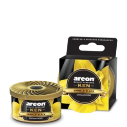 Areon KEN VANILLA BLACK – Αρωματικό Χώρου Βανίλια 35g
