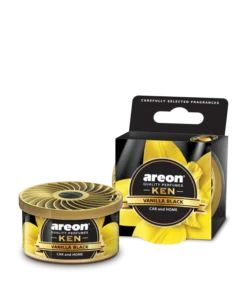 Areon KEN VANILLA BLACK – Αρωματικό Χώρου Βανίλια 35g