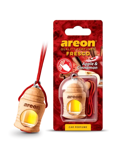 Areon FRESCO APPLE CINNAMON – Αρωματικό Αυτοκινήτου 4ml
