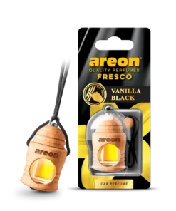 Areon FRESCO VANILLA BLACK – Αρωματικό Αυτοκινήτου Βανίλια 4ml